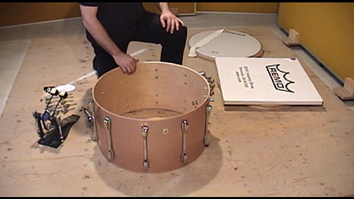 Tuning the Bass Drum | Drum Lesson Video - GrooveDrumming screenshot